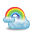  , , weather, rainbow, cloud 32x32