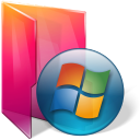  , , windows, icontexto, folders, aurora 128x128