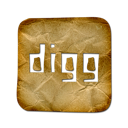  , square, logo, digg 128x128