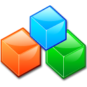  , modules, cubes, colors 128x128