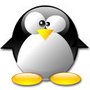  penguin, linux 128x128