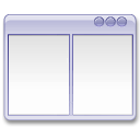  , view, two panes, file browser 128x128