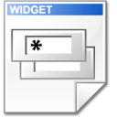 'widget'