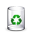  , , trashcan, recycle bin, empty 32x32