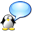  , messenger, linux, chat 32x32