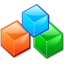  , modules, cubes, colors 64x64