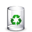  ,   ,   , trashcan, recycle bin, empty 64x64