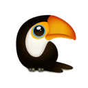  , toucan, bird, animal 128x128