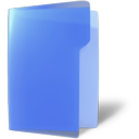  , , , open, folder, blue 128x128