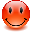  , , , smiley, red, happy 128x128