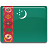  , , turkmenistan, flag 48x48