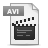  , , movie, file, avi 48x48