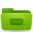  , , , mails, green, folder 48x48