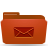  , , , red, mails, folder 48x48