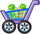   , , , shopping, ecommerce, cart 128x128