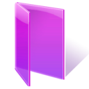  ', , , violet, open, folder'