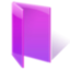  , , , violet, open, folder 64x64