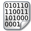 ,  , machine code, file, binary 128x128