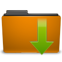  , , , , orange, folder, downloads 128x128