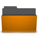  , , , orange, folder, drag, accept 128x128