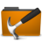  , , , orange, folder, development 48x48