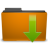  , , , , orange, folder, downloads 48x48