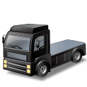  , truck, transportation, black 128x128