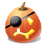  , , , pumpkin, pirate, jack o , jack o lantern, halloween 64x64