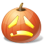  , , sad, pumpkin, jack o , jack o lantern, halloween 64x64