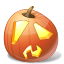  , , shock, pumpkin, jack o , jack o lantern, halloween 64x64
