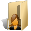  , , woman, user, folder, female 128x128