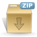  , , , , zip, package, folder, download 128x128