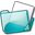  , folder, cyan 32x32