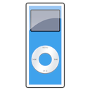  , , nano, ipod, blue 128x128