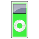  , , nano, ipod, green 128x128