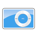  , , shuffle, ipod, blue 128x128