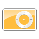  , , shuffle, orange, ipod 128x128