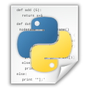  , , python, file, application 128x128