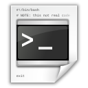  , , terminal, script, command 128x128