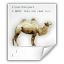  , , x, perl, camel, application 64x64