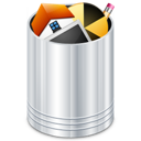  , trash can, recycle bin 128x128