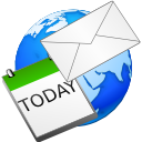   , , , , world, email, earth, calendar 128x128