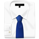  , tie, shirt, blue 128x128