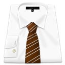 , tie, shirt, brown 128x128