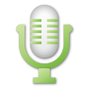  , , microphone, green 128x128