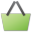 , , , shopping, green, basket 32x32