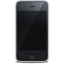  , , , iphone, front, black, apple 64x64