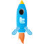  , , twitter, rocket 64x64