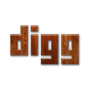  , , wood, logo, digg 128x128