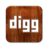  , , wood, logo, digg 48x48